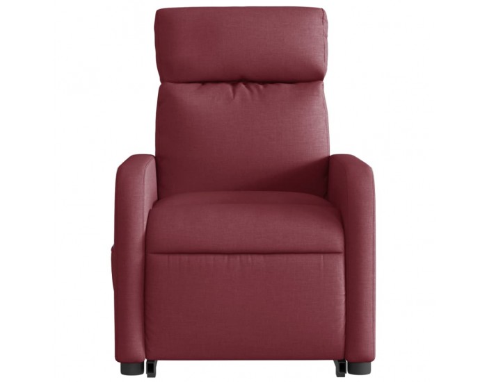 Sonata H Електрически изправящ масажен реклайнер виненочервен текстил