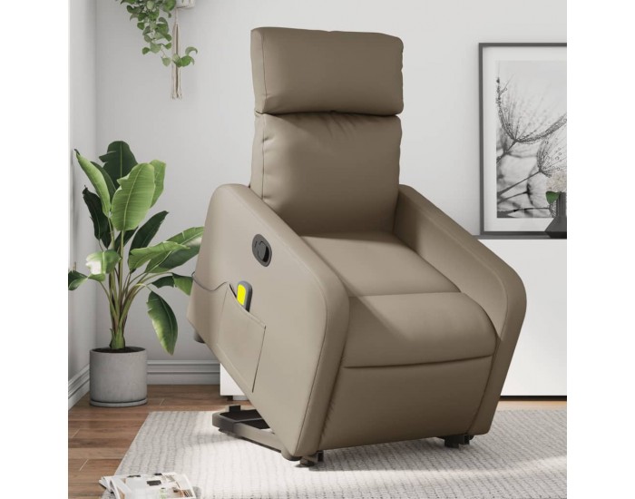 Sonata H Изправящ масажен наклоняем стол, капучино, изкуствена кожа