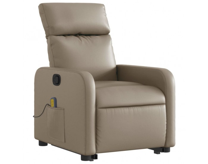 Sonata H Изправящ масажен наклоняем стол, капучино, изкуствена кожа