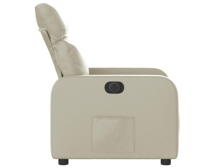 Sonata H Електрически наклоняем стол, кремав, изкуствена кожа