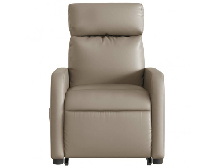 Sonata H Електрически изправящ масажен реклайнер, капучино, еко кожа