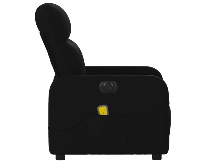 Sonata H Електрически масажен наклоняем стол, черен, текстил