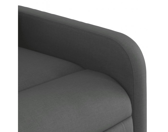 Sonata H Изправящ масажен реклайнер стол,тъмносив, текстил