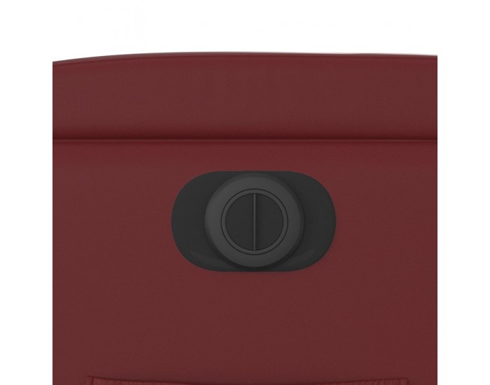 Sonata H Електрически наклоняем стол, виненочервен, изкуствена кожа