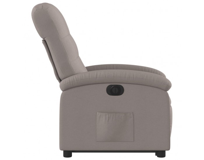 Sonata H Електрически изправящ реклайнер стол, таупе, текстил