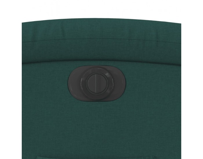 Sonata H Електрически реклайнер стол, тъмнозелен, текстил