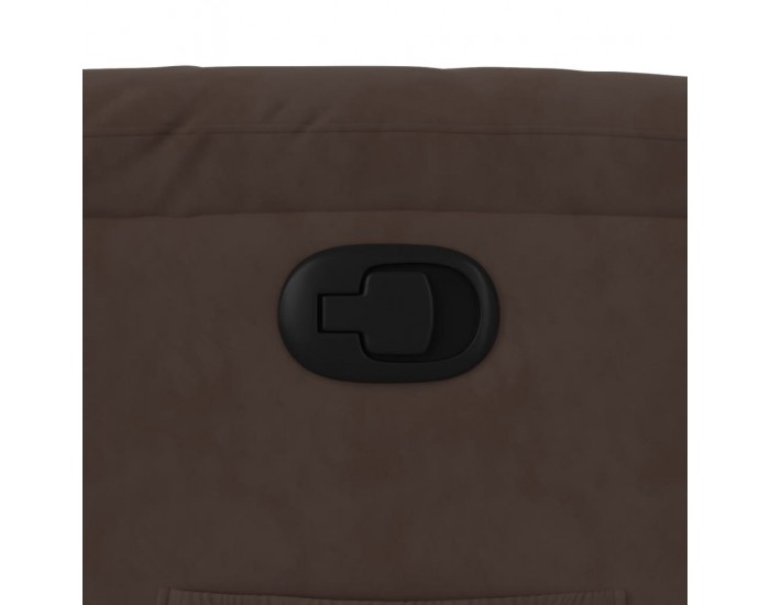 Sonata H Реклайнер стол, кафяв, микрофибърен текстил