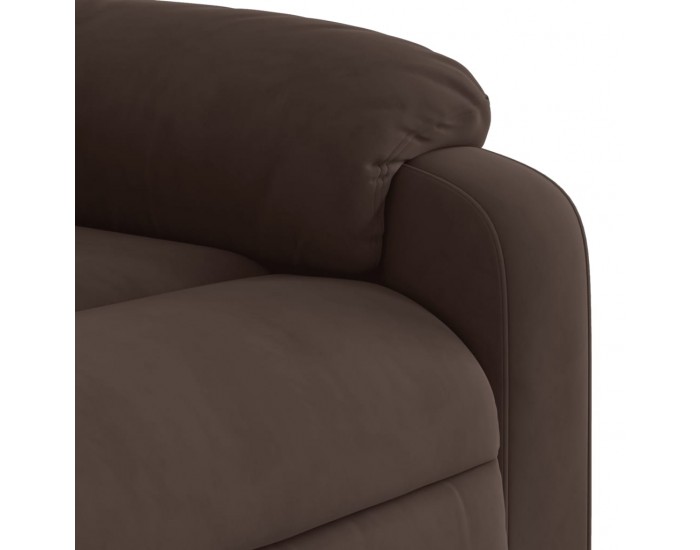 Sonata H Реклайнер стол, кафяв, микрофибърен текстил