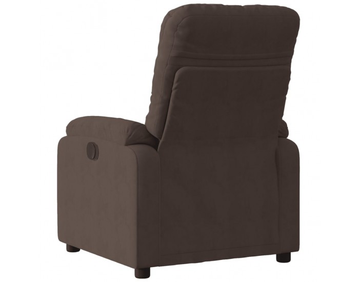 Sonata H Реклайнер стол, кафяв, микрофибърен текстил