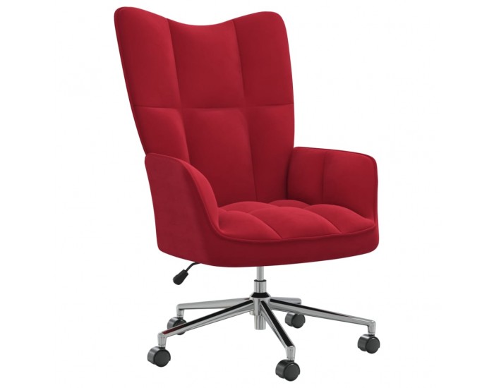 Sonata H Релакс стол, виненочервен, кадифе