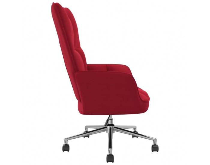 Sonata H Релакс стол, виненочервен, кадифе