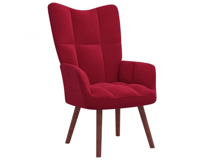 Sonata H Релакс стол, виненочервен, кадифе