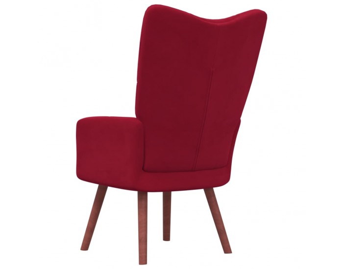 Sonata H Релакс стол, виненочервен, кадифе