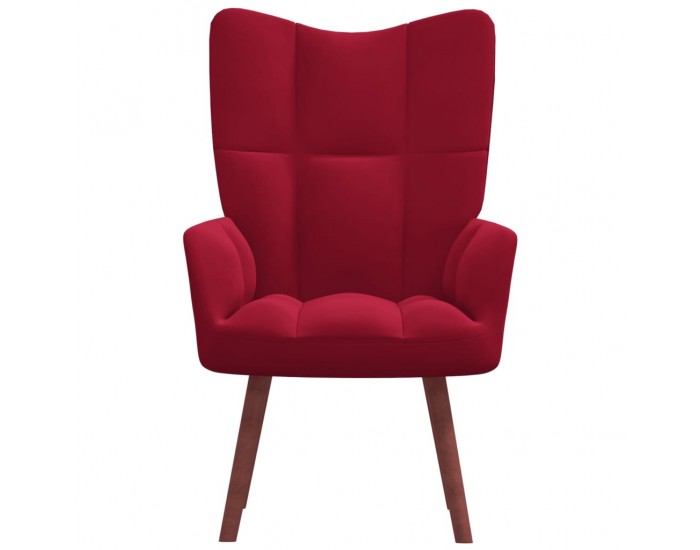 Sonata H Релакс стол, виненочервен, кадифе
