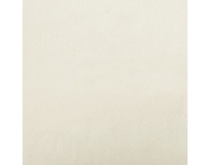 Sonata H Релаксиращ стол, кремавобял, кадифе