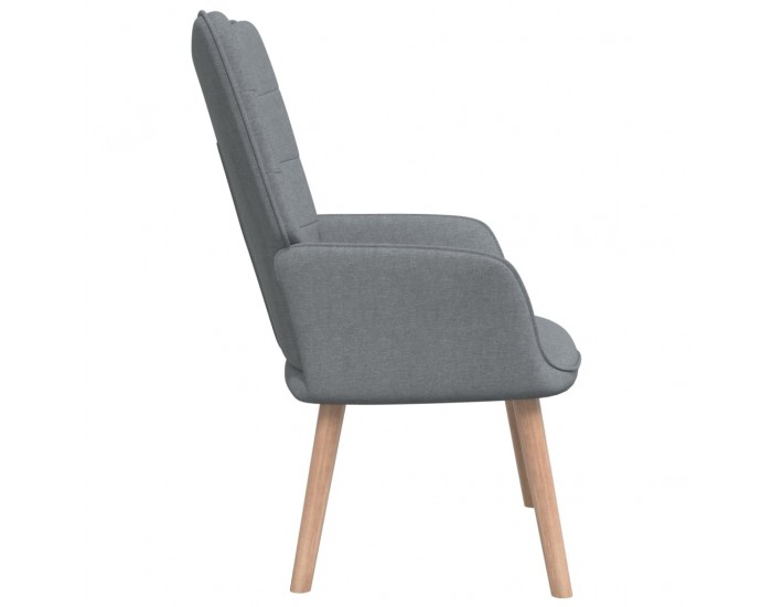 Sonata H Релакс стол, светлосив, текстил