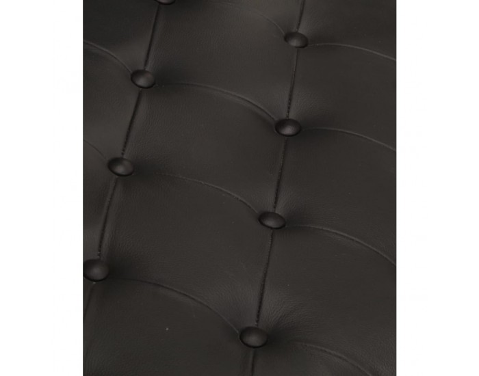 Sonata H Фотьойл Aviator, черен, естествена кожа