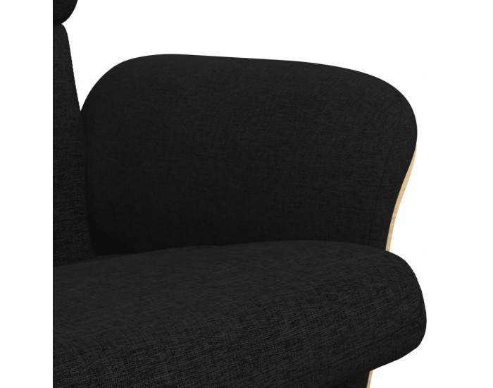 Sonata H Наклоняем стол с табуретка, черен, текстил