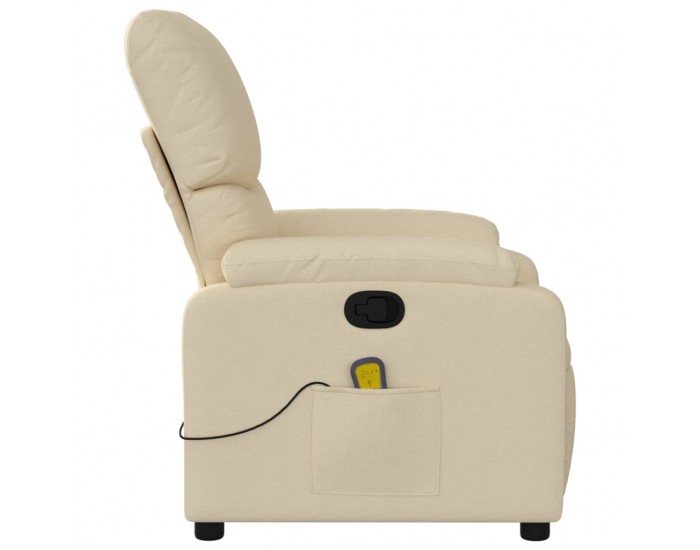 Sonata H Масажен наклоняем стол, кремав, текстил