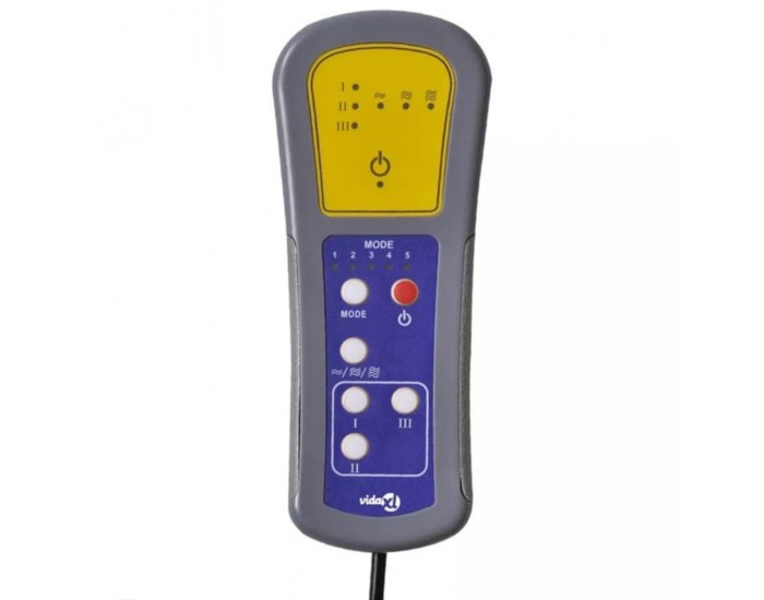 Sonata H Масажен наклоняем стол, кремав, текстил