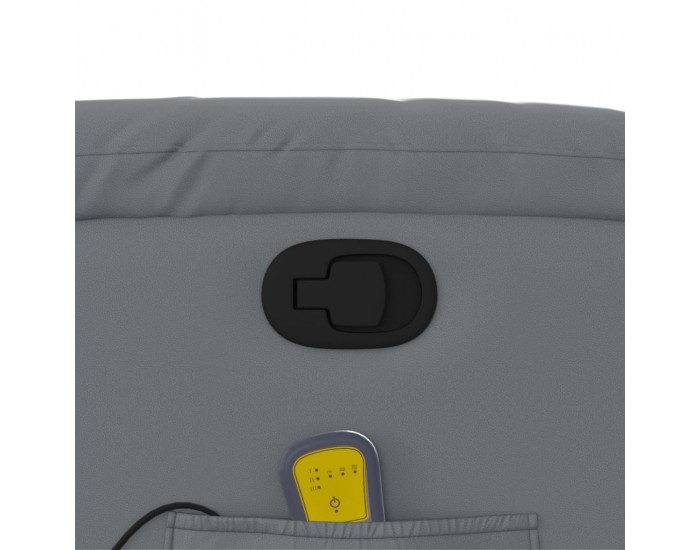 Sonata H Масажен наклоняем стол, сив, изкуствена кожа