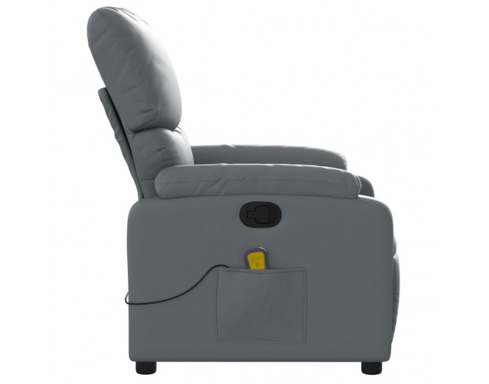 Sonata H Масажен наклоняем стол, сив, изкуствена кожа