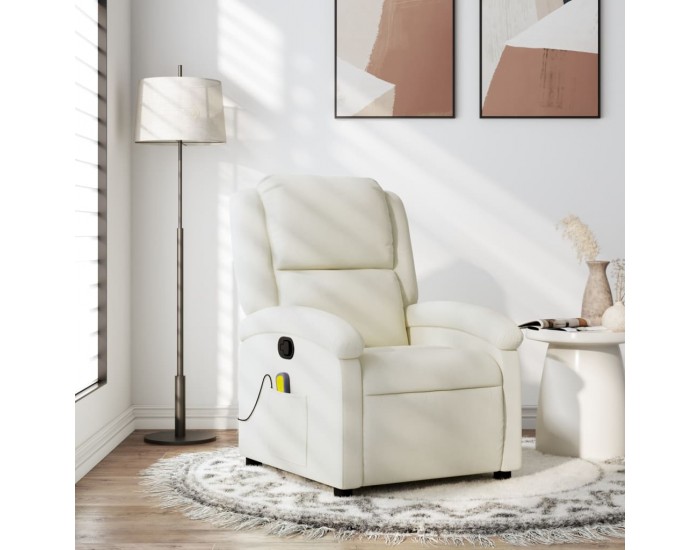 Sonata H Масажен наклоняем стол, кремав, кадифе