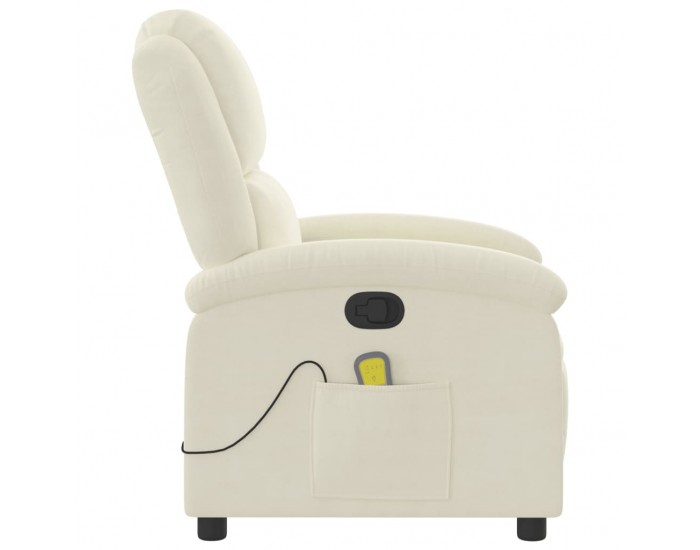 Sonata H Масажен наклоняем стол, кремав, кадифе