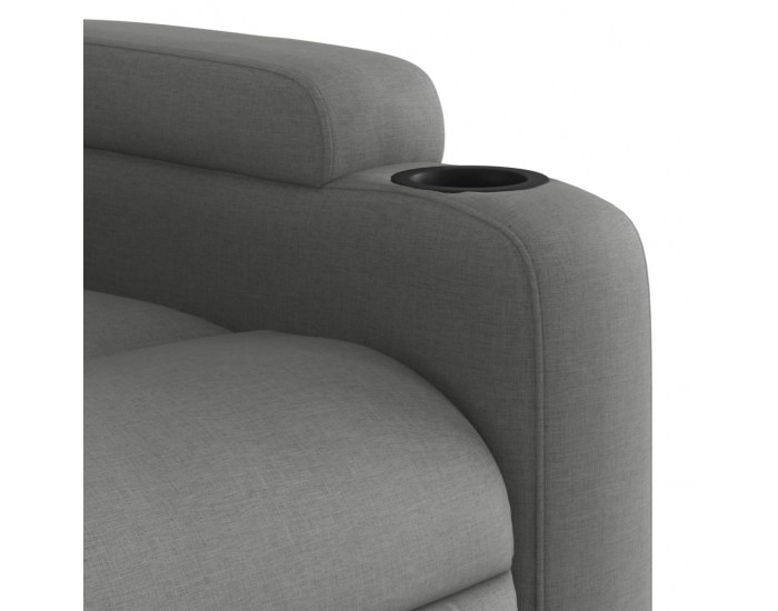 Sonata H Масажен наклоняем стол, тъмносив, текстил