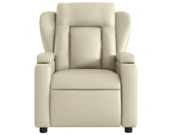 Sonata H Реклайнер, кремав, изкуствена кожа