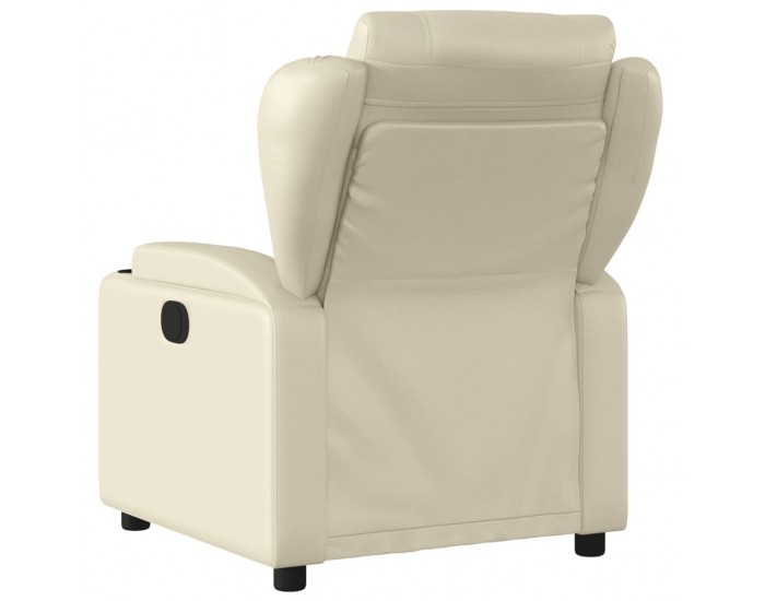Sonata H Реклайнер, кремав, изкуствена кожа