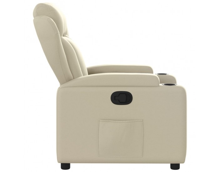 Sonata H Реклайнер, кремав, изкуствена кожа