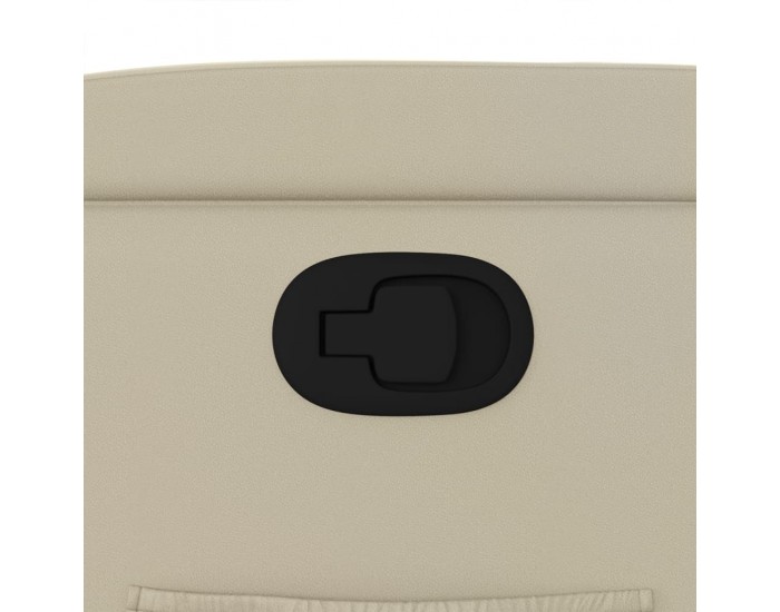 Sonata H Реклайнер, кремав, изкуствена кожа