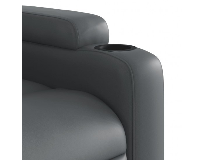 Sonata H Масажен наклоняем стол, сив, изкуствена кожа