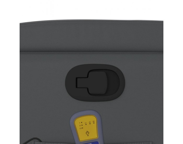 Sonata H Масажен наклоняем стол, сив, изкуствена кожа