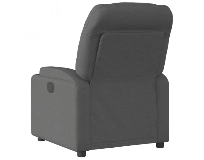 Sonata H Реклайнер, тъмносив, текстил