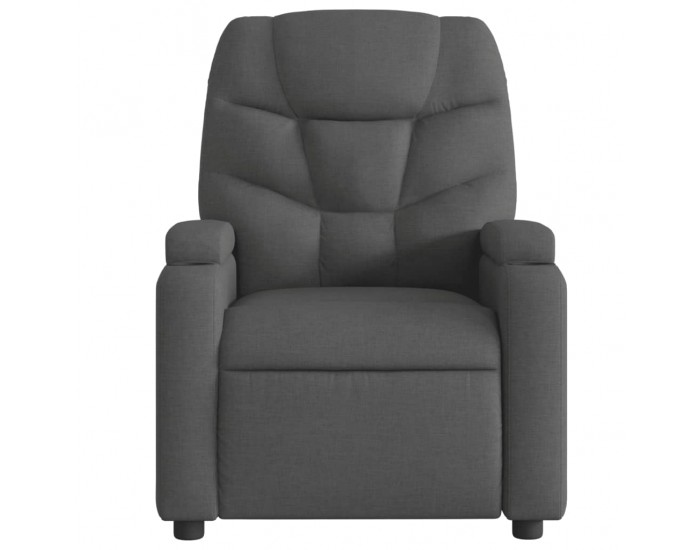 Sonata H Реклайнер, тъмносив, текстил