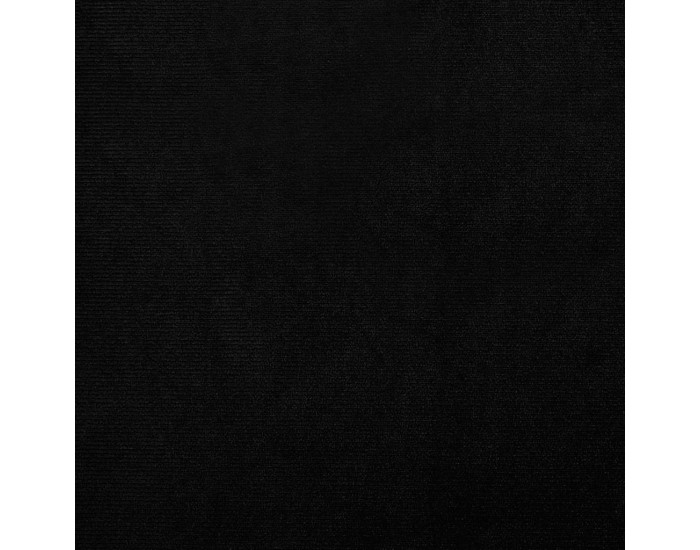 Sonata H Фотьойл с опора за крака Черен кадифе