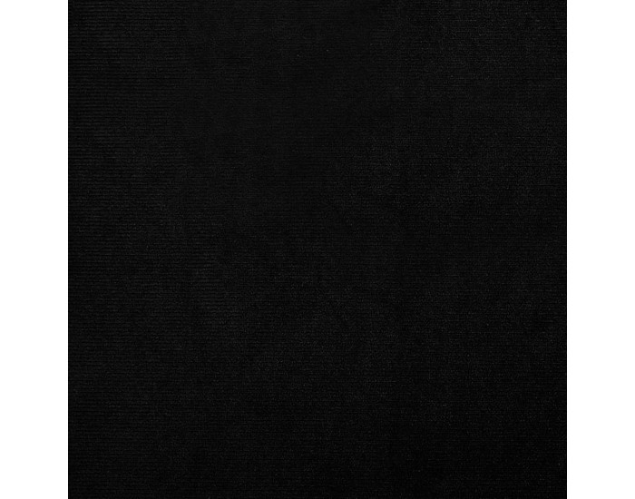 Sonata H Фотьойл с опора за крака Черен кадифе