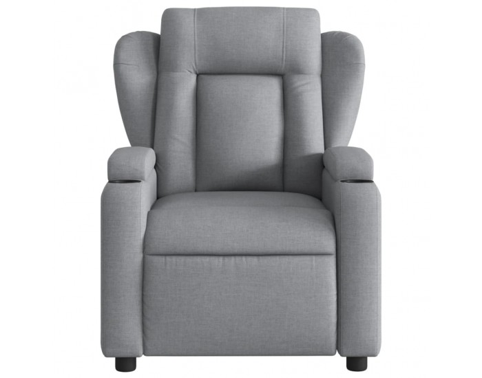 Sonata H Електрически наклоняем стол, светлосив, текстил