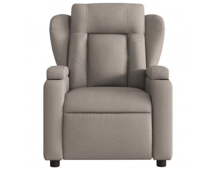 Sonata H Електрически реклайнер стол, таупе, текстил