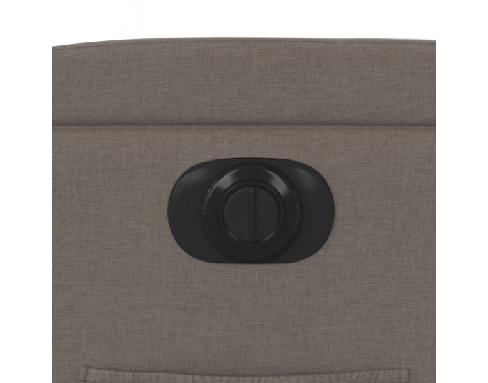 Sonata H Електрически реклайнер стол, таупе, текстил