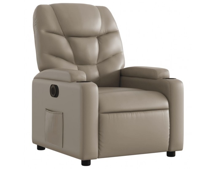 Sonata H Електрически стол реклайнер, капучино, изкуствена кожа