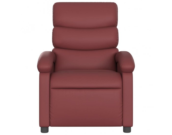 Sonata H Електрически наклоняем стол, виненочервен, изкуствена кожа