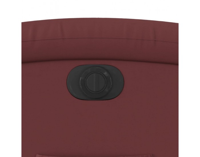 Sonata H Електрически наклоняем стол, виненочервен, изкуствена кожа