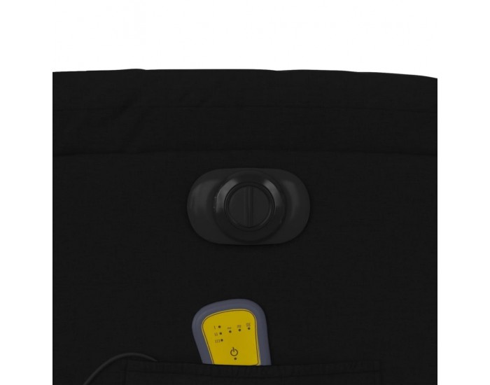 Sonata H Електрически масажен наклоняем стол, черен, текстил