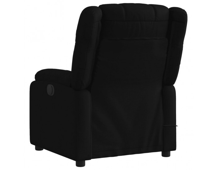 Sonata H Електрически масажен наклоняем стол, черен, текстил