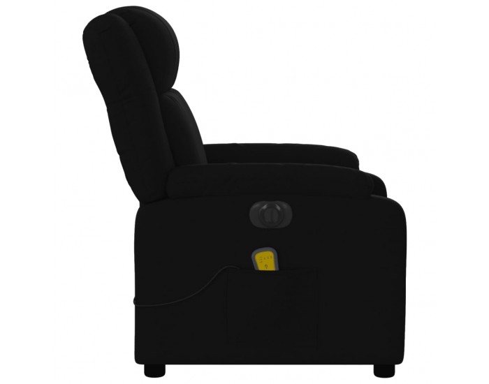 Sonata H Електрически масажен наклоняем стол, черен, текстил