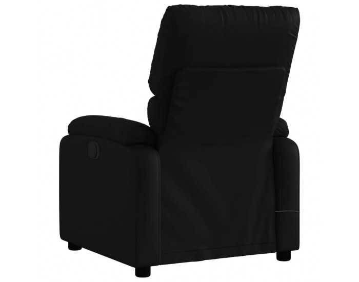 Sonata H Електрически масажен реклайнер стол, черен, изкуствена кожа