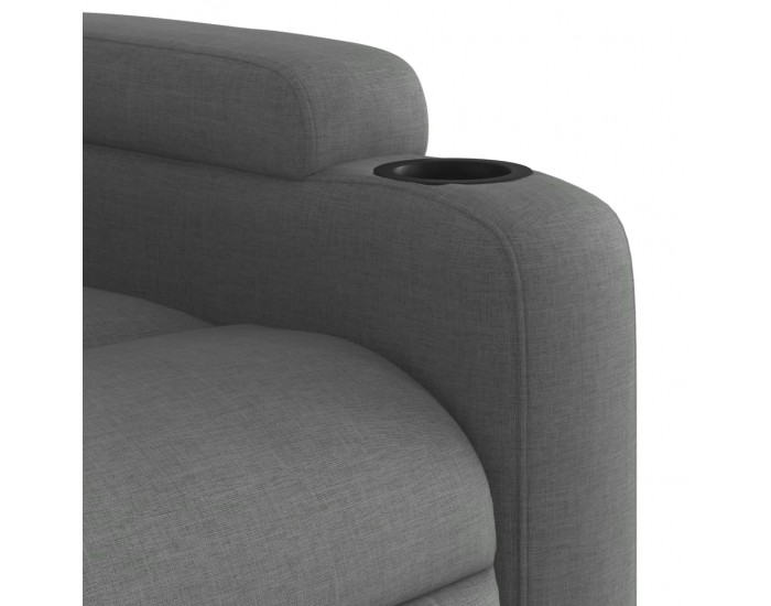 Sonata H Електрически изправящ масажен реклайнер стол тъмносив текстил